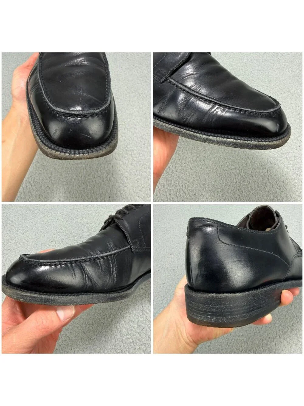 Brooks Brothers Shoe 10.5 Alden Shell Cordovan Penny Loafers Made In USA Vintage
